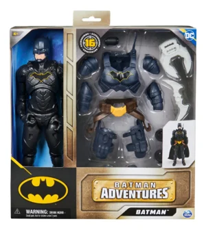 Figura Acción Batman Adventures, 16 Accesorios, 30 Cm