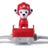 Figura De Acción Marshall Y Avión Aerodeslizador Con Alas Plegables Paw Patrol