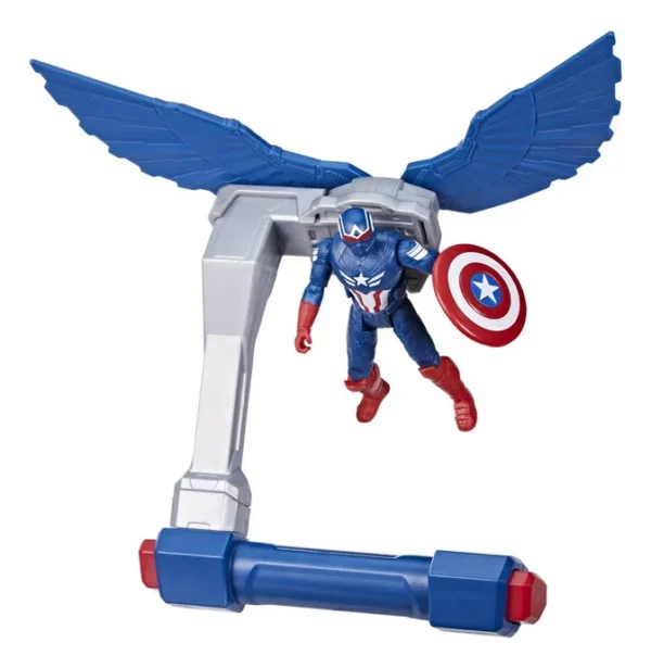 Figura De Acción Capitán América Vuelo Controlado Marvel hasbro
