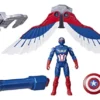 Figura De Acción Capitán América Vuelo Controlado Marvel hasbro