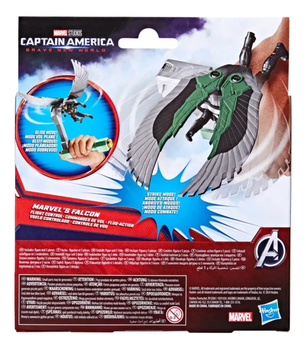 CAP_NWo_SW_G0076_no3 Marvel Figura Falcon Vuelo Controlado