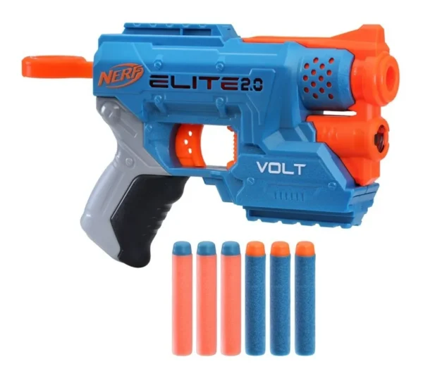 NER_ELITE_E9952_no4 Nerf Elite 2.0 Volt Sd-1 6 Dardos Hasbro Color Azul