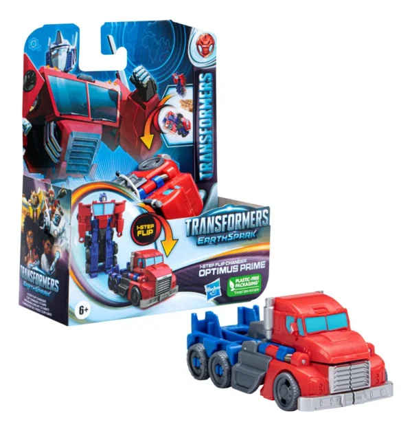 OPTIMUS_F6716_no3 Transformers Earthspark Optimus Prime Cambiador De 1 Paso