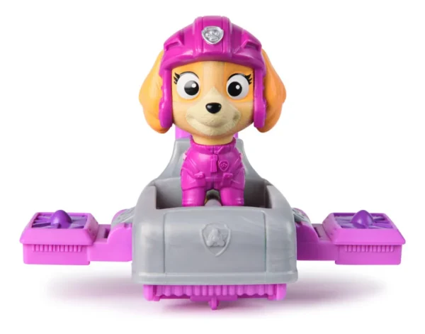 PAW_CACHORRO_SKY_6071658_no3 Paw Patrol: Action Pups, Figura De Acción De Skye Y Avión Aerodeslizador Con Alas Plegables, Juguetes Para Niños Y Niñas A Partir De 3 Años
