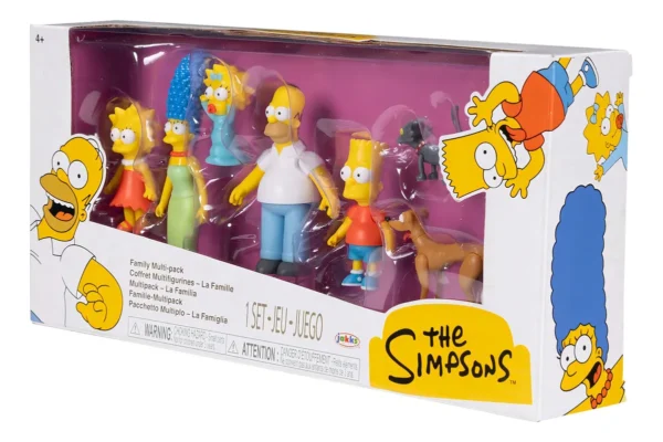 Familia Simpsons Paquete De 7 Figuras 2.5inch Jakks Pacific