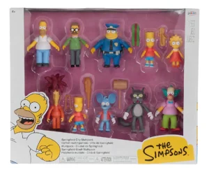 The Simpsons Multipack Ciudad De Springfield 10 Personajes