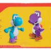 Super Mario Multipack Nintendo Yoshi - Paquete De 3 Figuras De Acción Auténtica
