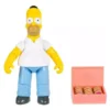 Figura Homero Simpsons con donas 5pulgadas Jakks Pacific