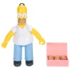 Figura Homero Simpsons con donas 5pulgadas Jakks Pacific