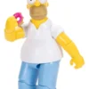 Figura Homero Simpsons con donas 5pulgadas Jakks Pacific