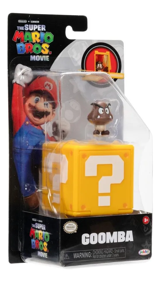 Super Mario Bros La Película Goomba Mini Figura Articulada
