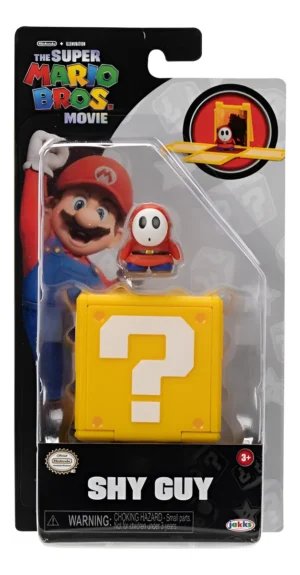 Super Mario Bros Película Shy Guy Mini Figura Articulada