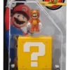 Super Mario Bros Tanooki Mario Mini Figura Articulada