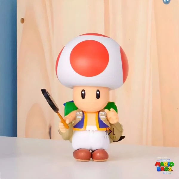 Figura Toad Con Sarten De Super Mario Bros Movie 10cm Jakks