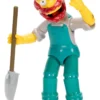Figura El Jardinero Willie Los Simpsons 5pulgadas Jakks Pacific