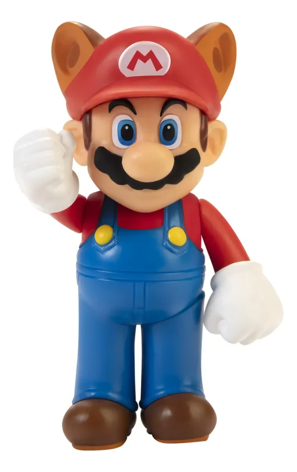 MARIO_raccon6cm_401174_no2 Figura Súper Mario Bros Mario Mapache 6 Cm