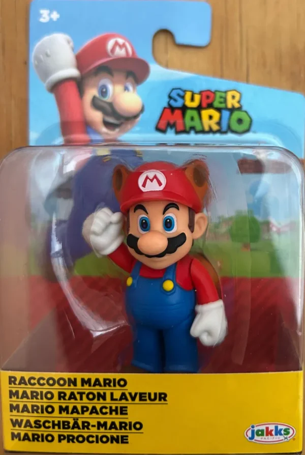 MARIO_raccon6cm_401174_no4 Figura Súper Mario Bros Mario Mapache 6 Cm