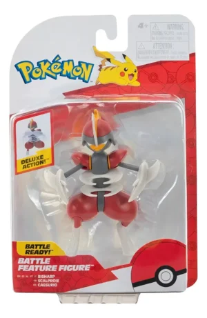 Jazwares Pokemon Battle Feature Figura De Accion Bisharp Deluxe