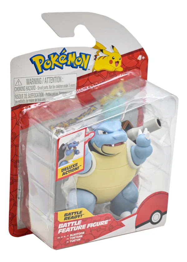 Jazwares Pokemon Battle Feature Figura De Accion Blastoise Deluxe