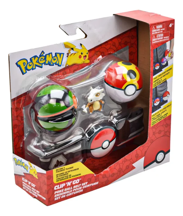 cubone_PKW3508_no3 Pokemon Clip N Go Set De Cinturon Cubone Jazwares