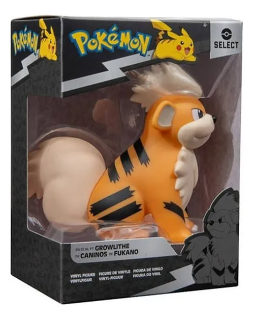 Pokemon Select Growlithe De 4 Pulgadas
