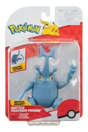 Jazwares Pokemon Battle Feature Figura De Accion Heracross Deluxe