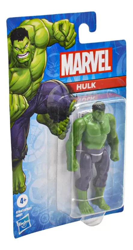 hulk_E7837_no1 Hulk Figura Basica Marvel 9cm Hasbro Avengers