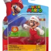 Super Mario Bros Figura Mario De Fuego 10 Cm Altura Jakks