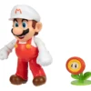 Super Mario Bros Figura Mario De Fuego 10 Cm Altura Jakks