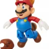 Super Mario Bros Mapache Con Super Hoja 10cm Nintendo Jakks