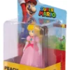 Super Mario Figura De Acción De Princesa Peach, 2.5 Pulgadas