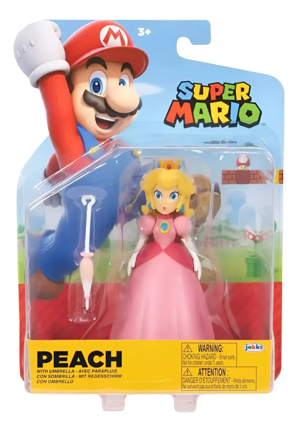 princesa10cm_418384_no1 Fig. Acción Peach 10 Cm - Jakks Pacific - Super Mario
