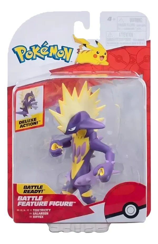 Jazwares Pokemon Battle Feature Figura De Accion Toxtricity Deluxe
