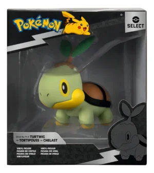 turtwig_Pkw3512_no1 Pokemon Select Turtwig Figura Vinilo 10cm Serie 11 Jazwares