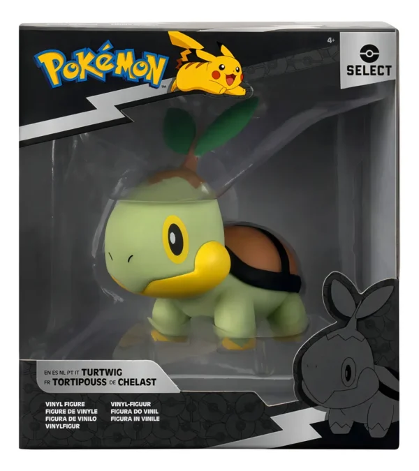 Pokemon Select Turtwig Figura Vinilo 10cm Serie 11 Jazwares